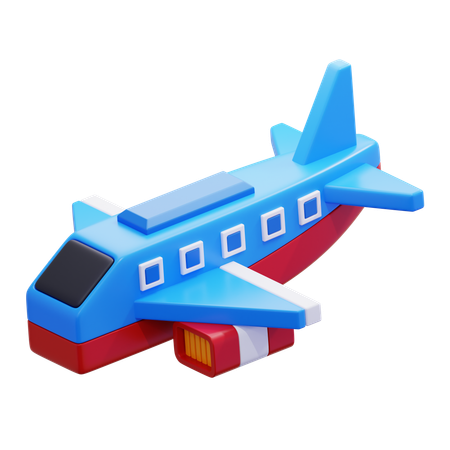 Avião de brinquedo  3D Icon