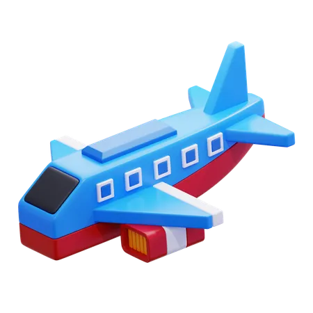 Avião de brinquedo  3D Icon