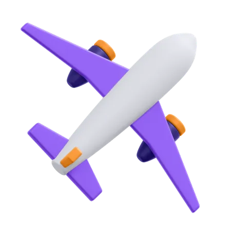 Avião ou voo  3D Icon