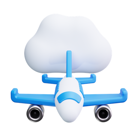 Passageiro de avião  3D Icon