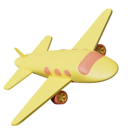 Avião de transporte  3D Icon