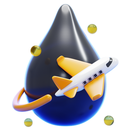 AVIATION FUEL  3D Icon