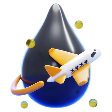 AVIATION FUEL  3D Icon
