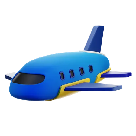 Avión  3D Icon