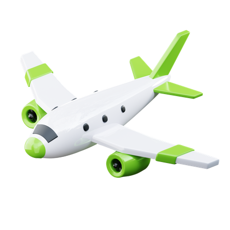 Avión  3D Icon