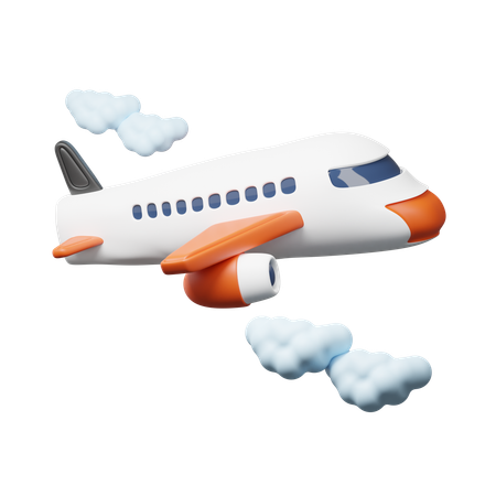 Avion  3D Icon