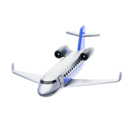 Avión  3D Icon