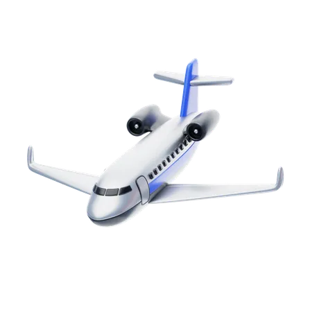 Avión  3D Icon