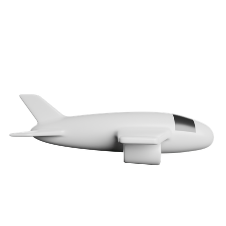 Avión  3D Icon