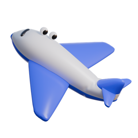 Avion  3D Icon