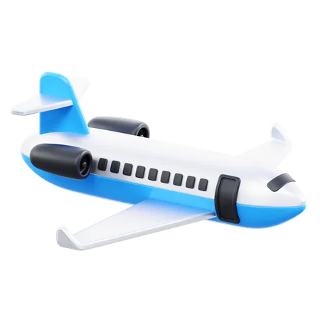 Avión  3D Icon