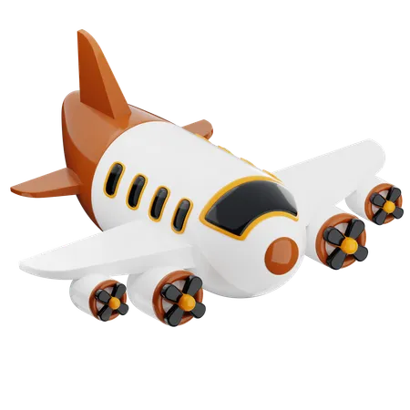 Avión  3D Icon