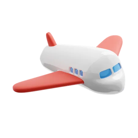 Avión  3D Icon