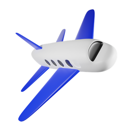 Avión  3D Icon