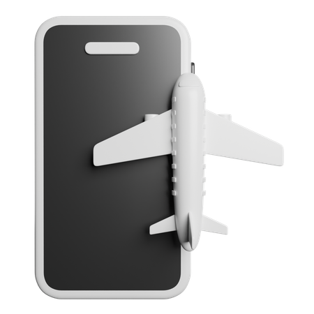 Avión  3D Icon