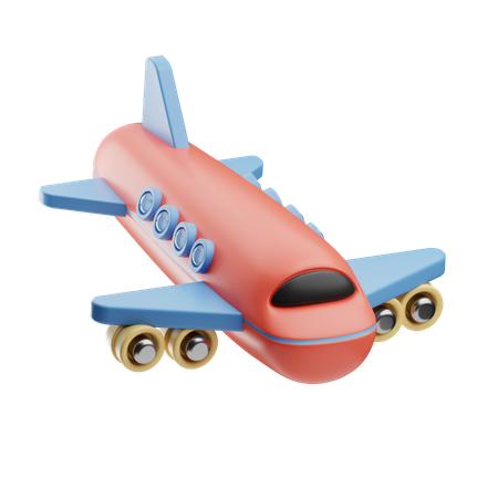 Avion  3D Icon