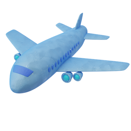 Avion  3D Icon