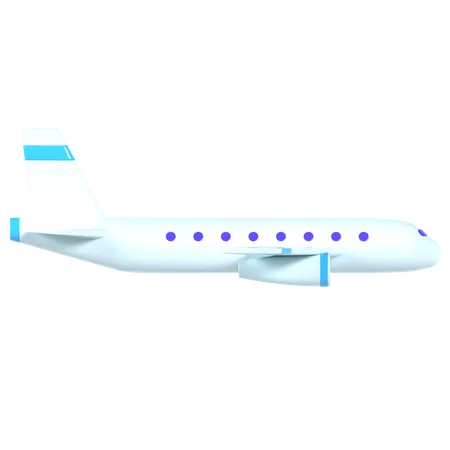 Avión  3D Illustration