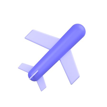 Avión  3D Icon