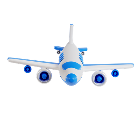 Avión  3D Icon