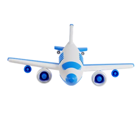 Avión  3D Icon