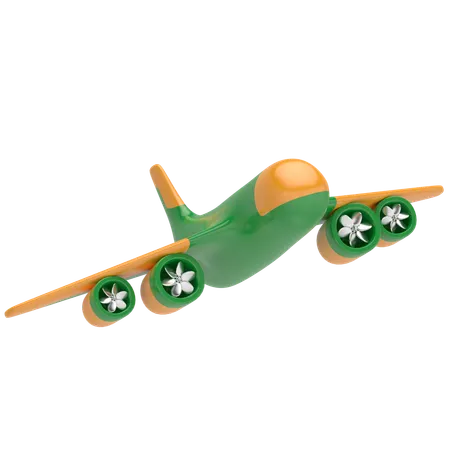 Avion De Carga Volador 3D Icon
