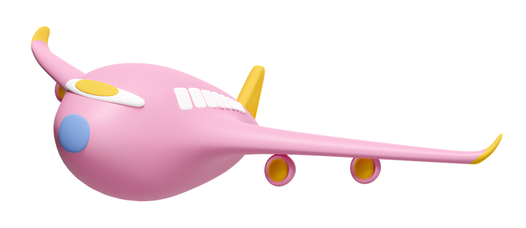 Avion de aire  3D Illustration