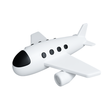 Avion de aire  3D Icon