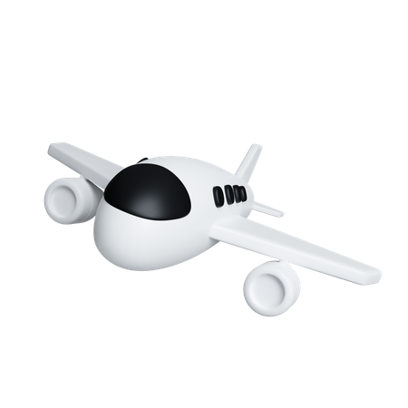 Avion de aire  3D Icon