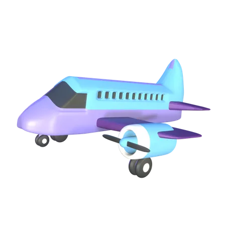 Avión  3D Icon