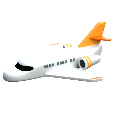 Aeronave  3D Icon