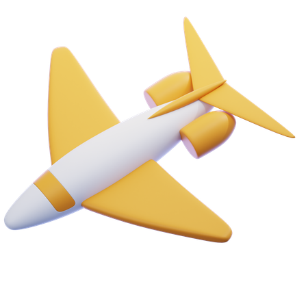 Aeroplano  3D Icon