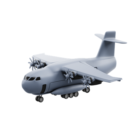 Avion cargo  3D Icon