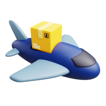 Avion cargo  3D Icon