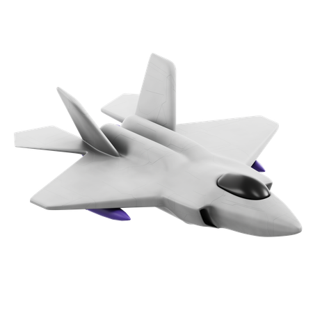 Avion de chasse  3D Icon