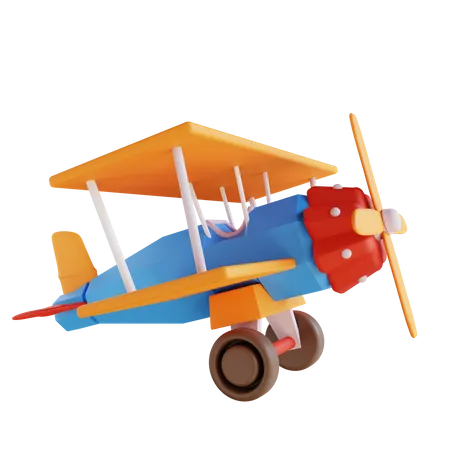 Avion de juguete  3D Icon