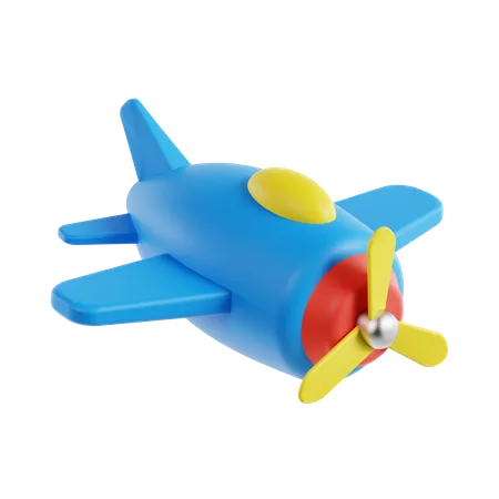 Avion de juguete  3D Icon