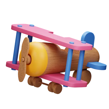 Avión de juguete Juego imaginativo para niños  3D Icon