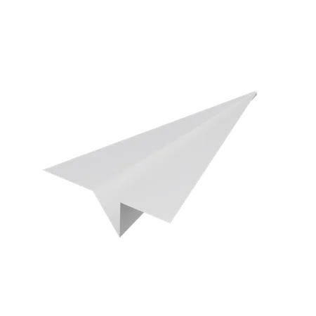 Avion en papier  3D Icon