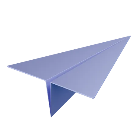 Avion en papier  3D Icon