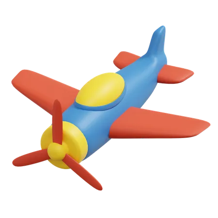 Avion en plastique  3D Icon