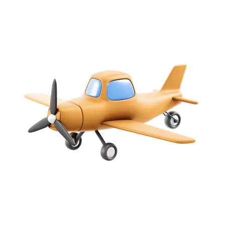 Avión de granjero  3D Icon