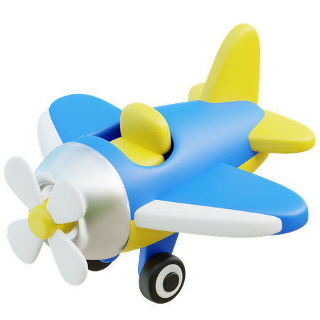 Jouet d'avion  3D Icon