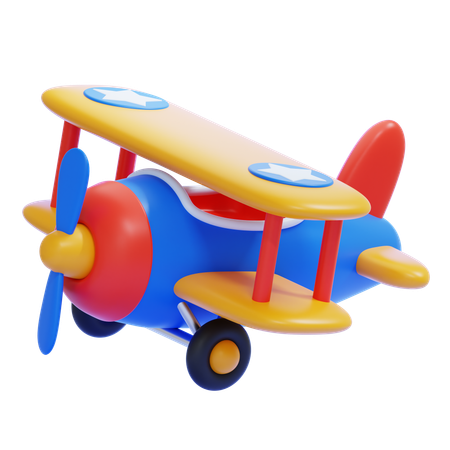 Avion jouet  3D Icon