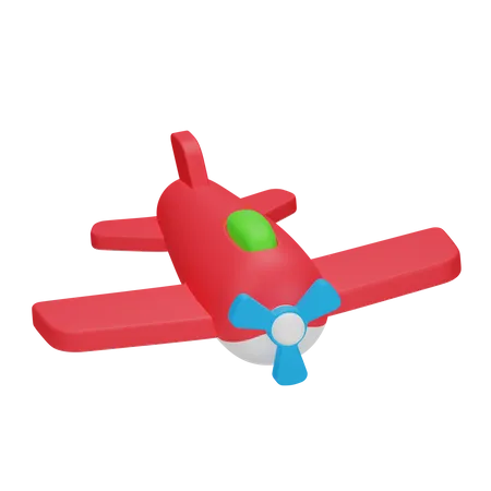 Avion en jouet  3D Icon