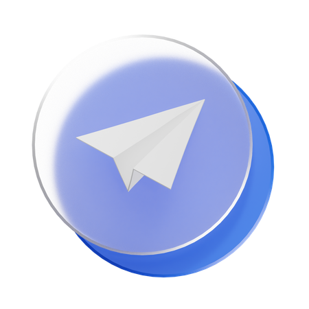 Message d'avion  3D Icon