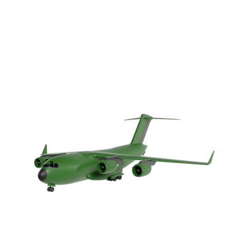 Avion militaire  3D Icon