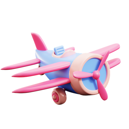 Juguetes de avion  3D Icon