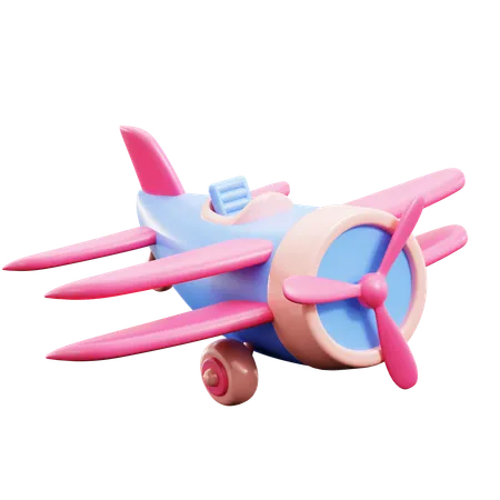 Juguetes de avion  3D Icon