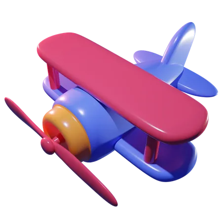 Juguetes de avion  3D Icon